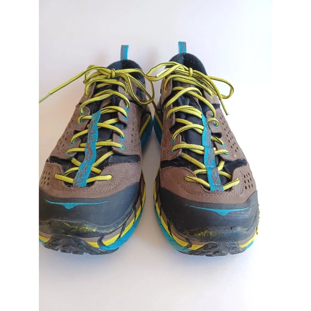 Hoka One One‎ Tor Ultra Low WP Gray 10.5 Trail Running Hiking Camping Gore Tex